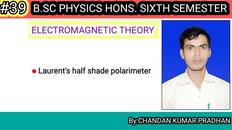 half shade plate in polarimeter|how polarimeter works.